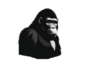 Mystique Ape Silhouette