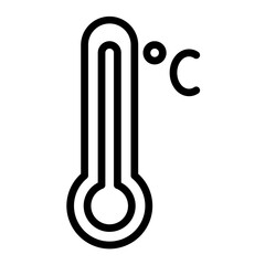 Celsius Vector Line Icon Design