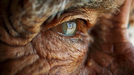 Every wrinkle was a marker of growth both physically and mentally. .