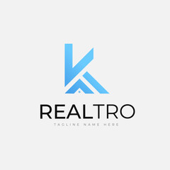 Real tro Company logo - Template Design Editable