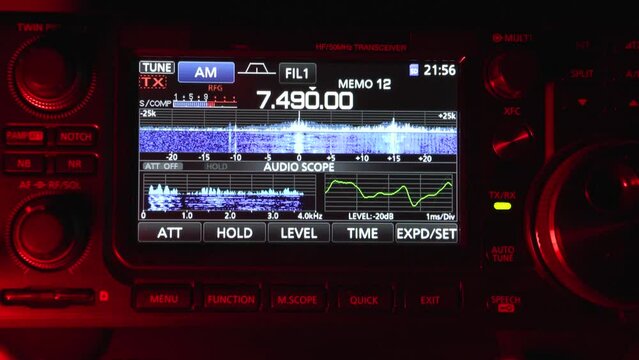 Listening to Shortwave or Amateur Radio HAM 