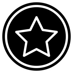 Obraz premium Star Vector Icon Design Illustration