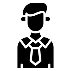 Employee Vector Icon Design Illustration