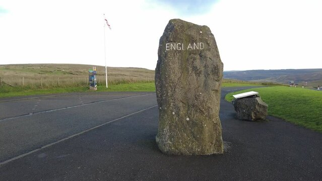 Scottish borders dividing england and scotland