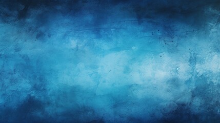 Abstract watercolor paint background dark blue color grunge texture for background Generative AI