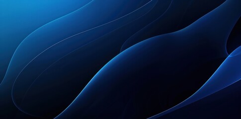 Abstract Dark Blue Artistic Texture with Space for Creativity - Generative AI