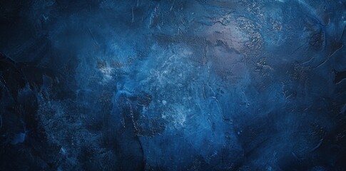 Abstract Dark Blue Artistic Texture with Space for Creativity - Generative AI - 792743870