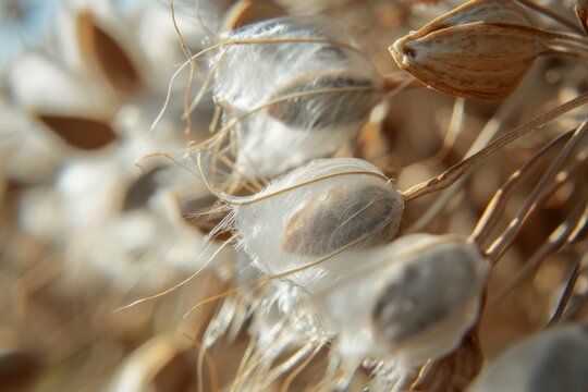 Macro image of grain, concept of gardening, agriculture, grain business
