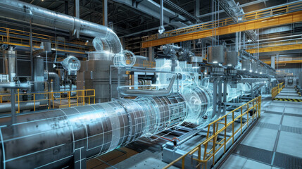 Digital twin technology creates virtual replicas of physical assets, enabling real-time monitoring, predictive maintenance, and optimization across industries