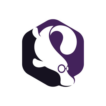 recommend clip art: Platypus vector logo design template.