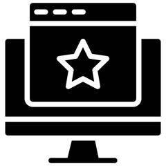 Star Vector Icon Design Illustration