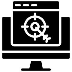 Target Vector Icon Design Illustration