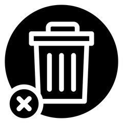 Delete Vector Icon Design Illustration