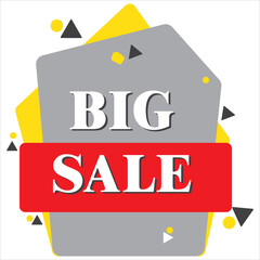 big sale icon vector illustration symbol