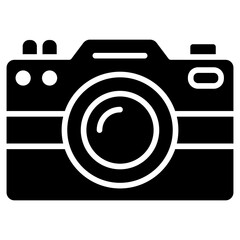 Photo Camera Vector Icon Design Illustration