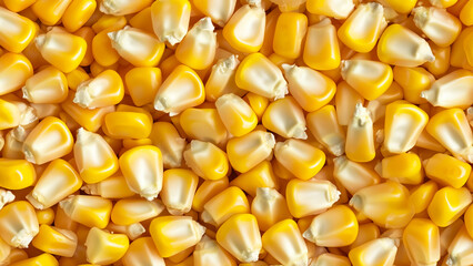 Corn Kernels Top View Background