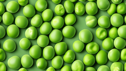 Green Peas Macro Close-up Zoom Background Texture