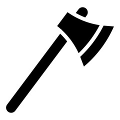 Axe Vector Icon Design Illustration