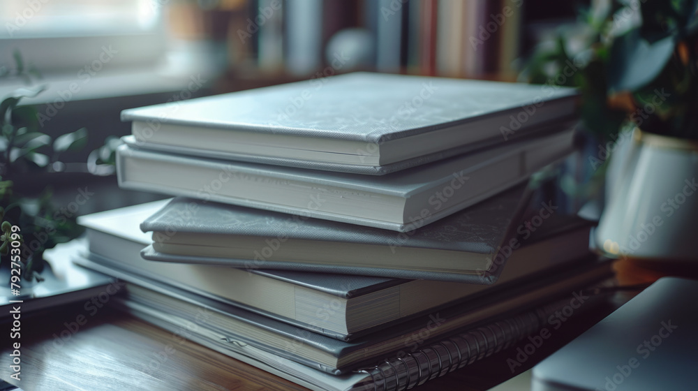 Poster innovative smart notebooks syncing handwritten notes to cloud for seamless access and organization.
