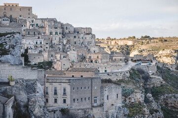 Obraz premium Matera Sassi in Basilicata, Italy