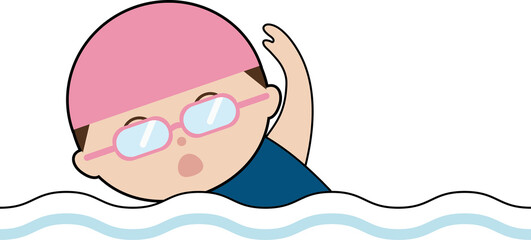 summer swimming child