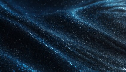 royal blue silver wave light bright glitter background from Generative AI