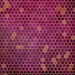 Burgundy Bee Digital Paper, Pattern Digital Paper