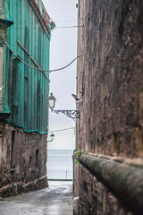 Taranto streets in Puglia, Italy