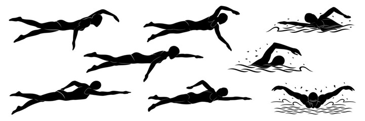 swimming vector