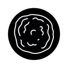 Kombucha homemade tea color line icon. Natural element. Pictogram for web page, mobile app, promo