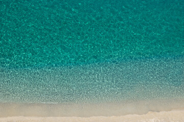 Fototapeta na wymiar Blue turquoise sea water background.