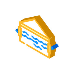 natural ventilation isometric icon vector. natural ventilation sign. isolated symbol illustration