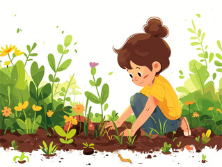  The Curious Explorer: A Young Naturalist Discovers the Fascinating World of Earthworms