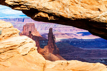 A beautiful arch in the Canyonland National park in Utah