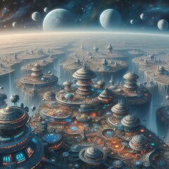 Cosmos Exploration: Alien Life and Otherworldly Architecture