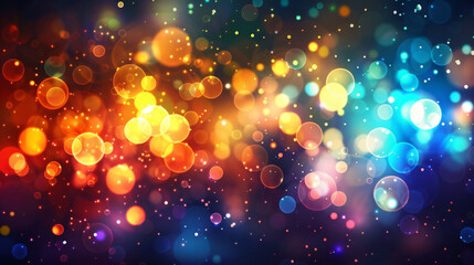 Vector colorful lights background. ..
