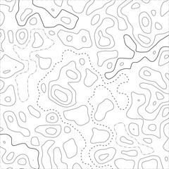 Topographic map contour background. Contour map. Geographical world topography map. Abstract illustration.