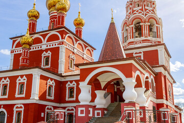Cathedral of the Epiphany in the town of Kurgan, Russia.