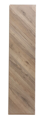 Sample of wooden flooring isolated on white
