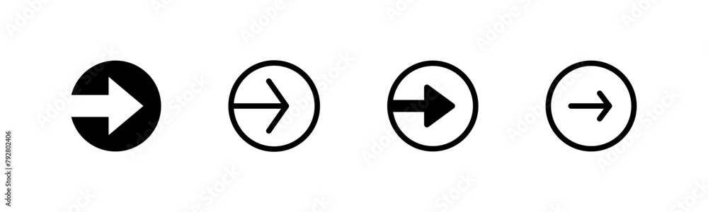 Poster arrows set. vector arrow icons. vector arrow collection.