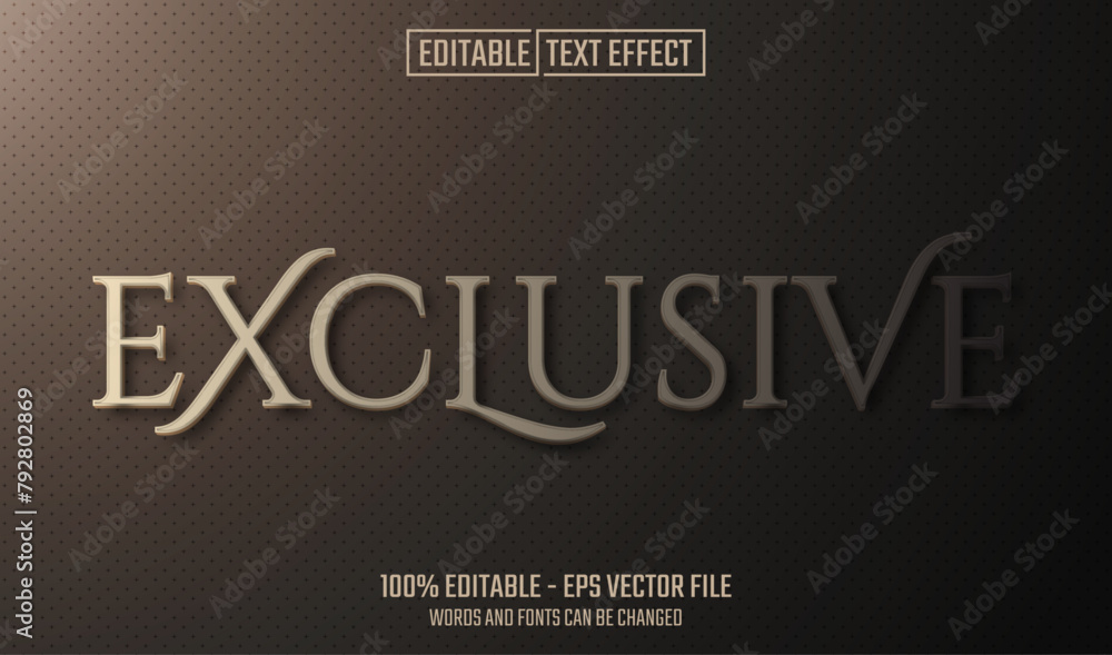 Canvas Prints exclusive editable text effect