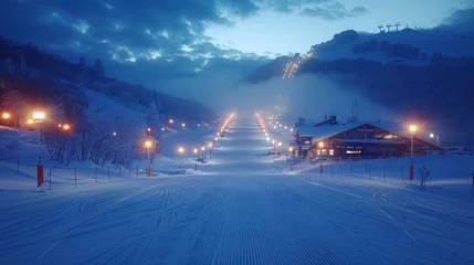 Poster Ski Slope © nataliya_ua