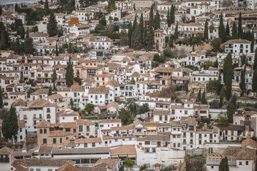Fototapeta premium Granada Alhambra views