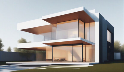 modern office building