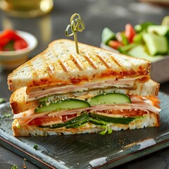 Club sandwich, product picture, delicious food