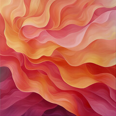 Obraz premium Bright summer overlay background AI generated pattern waves