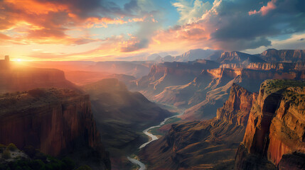 grand canyon sunset