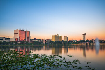 Lakeland, Florida, USA at Dawn