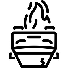 Car Caught Fire Icon