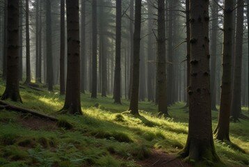 Fototapeta premium The Gloomy Forest